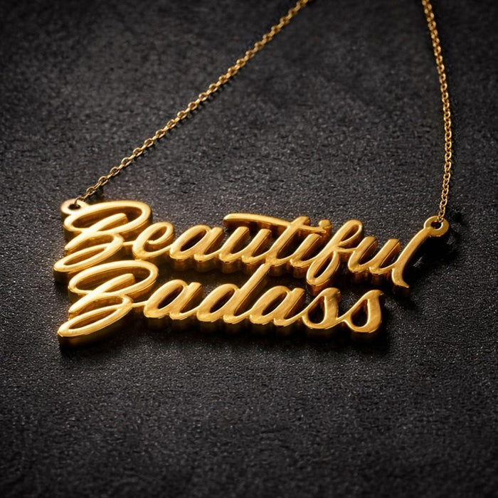 Beautiful Badass Necklace
