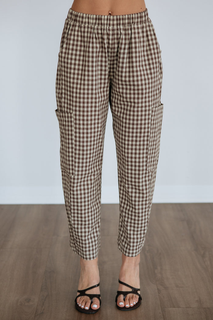 Benton Gingham Pants