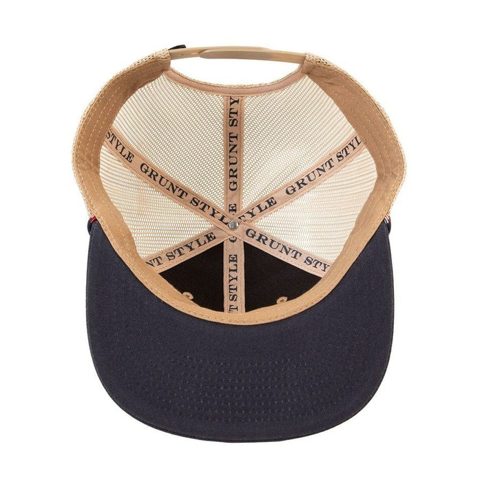 Betsy Rifle Flag Rope Mesh Hat - Coyote