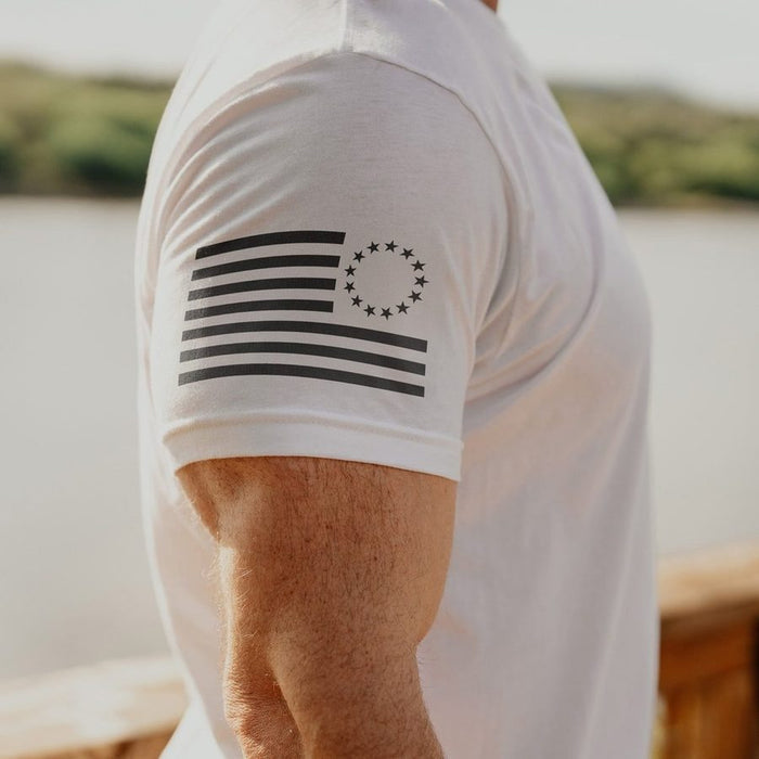 Betsy Ross Basic T-Shirt - White