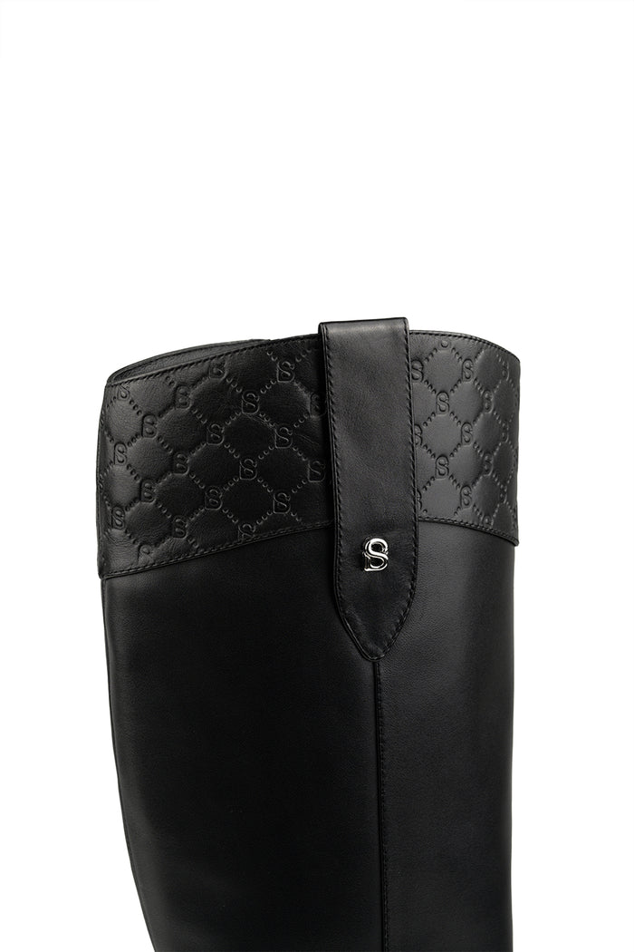 Beverly Long Boots - Black