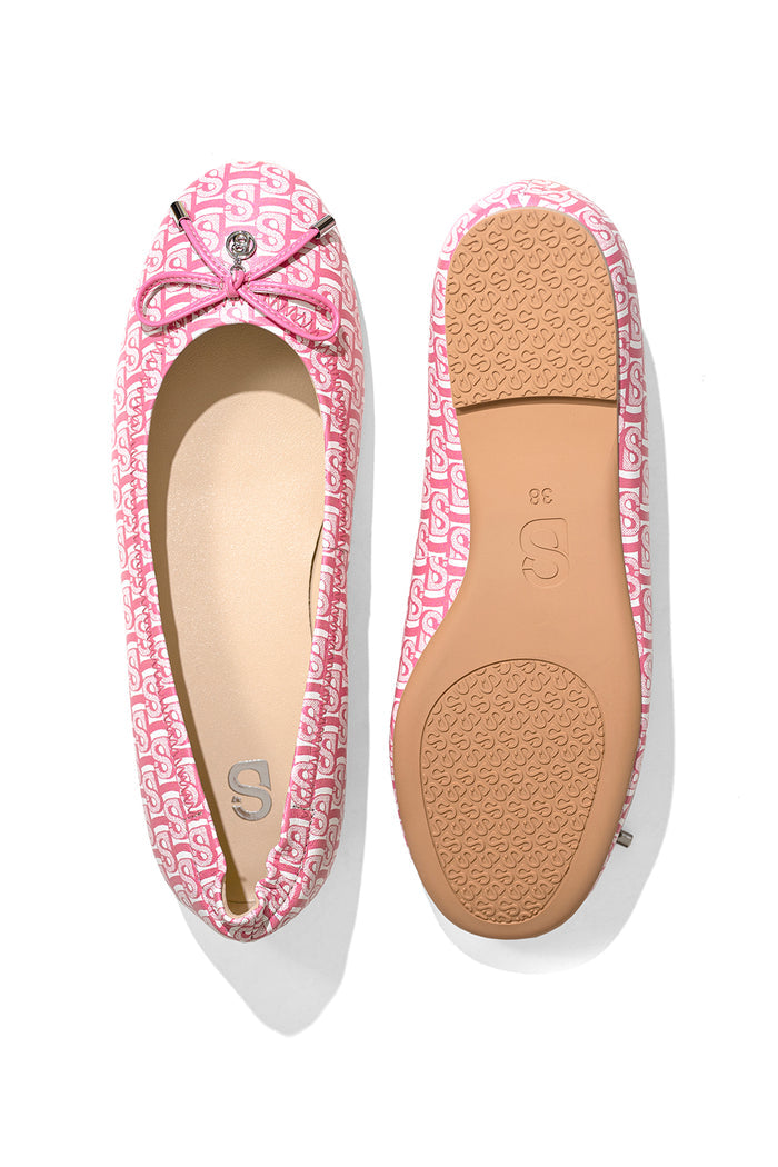 Bimu Flat Shoes - Magenta
