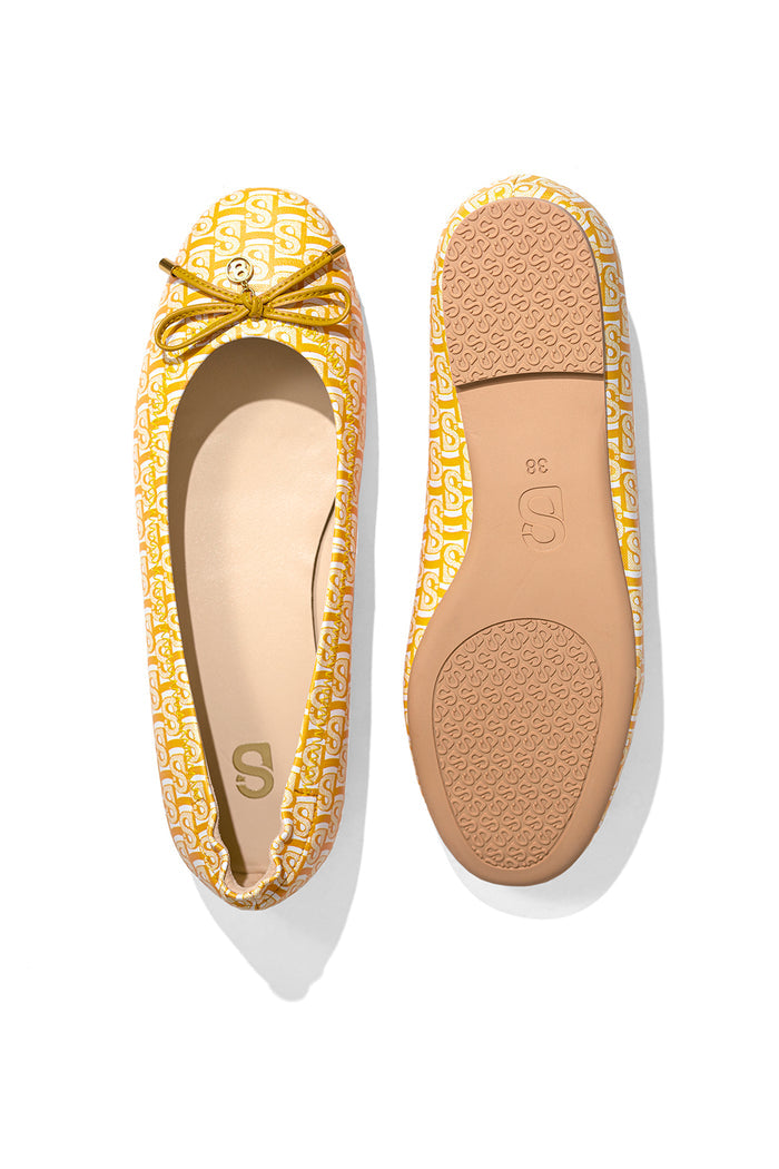 Bimu Flat Shoes - Mango