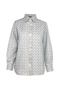 Bimu Jacquard Detailed Shirt - Grey