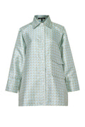 Bimu Jacquard Shirt with Pocket - Blue