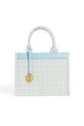 Bimu Jacquard Tote Bag Small - Skyway