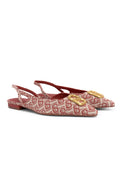 Bimu Slingback Shoes - Redwood