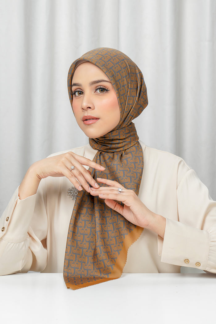 Bimu Voile Square - Biscoff