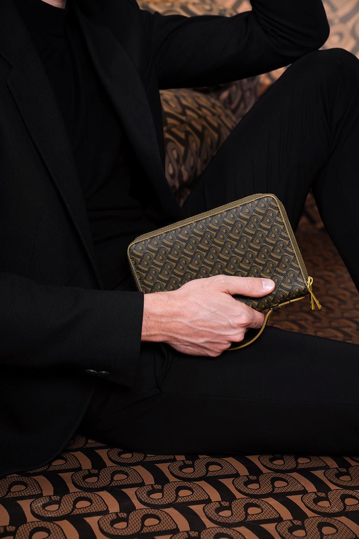 Bimu Zip Wallet - Brown