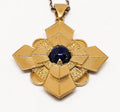 BIO ARC JEWELRY — Sacred Geometry Pendant, Silver Gold-Plated