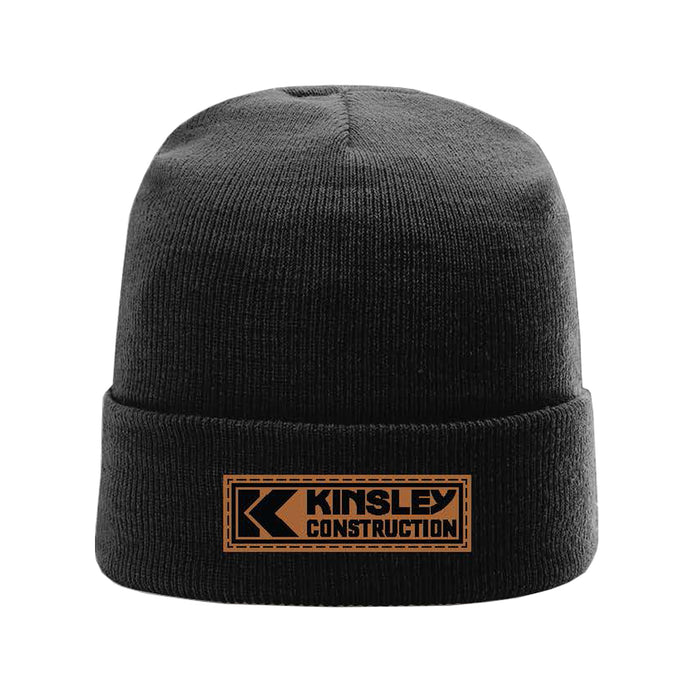 Black Cuffed Beanie