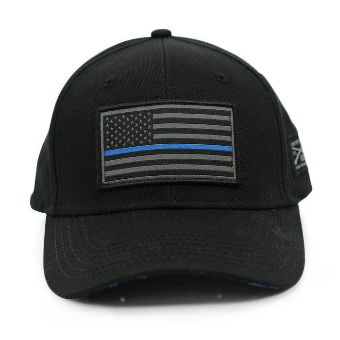 Men's Blue Line Flag Hat | Grunt Style
