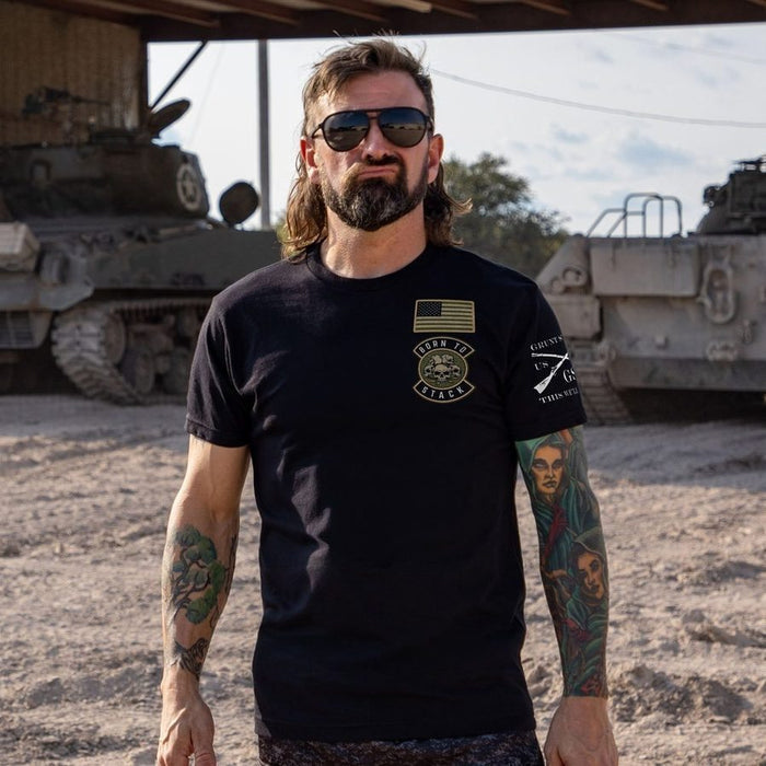 Born To Stack T-Shirt - Black