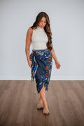 Botanical Breeze Wrap Skirt