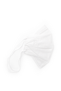 Buttonscarves Disposable Mask - White
