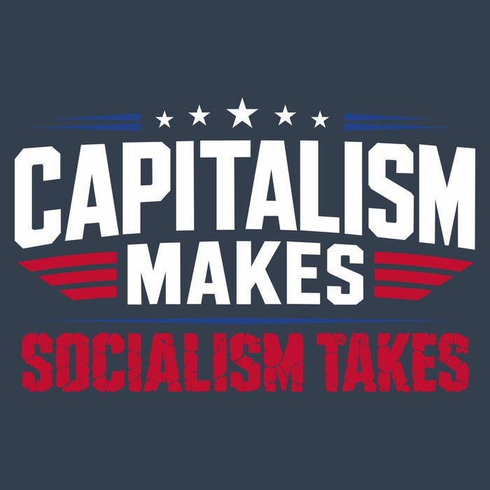 Capitalism Makes T-Shirt - Midnight Navy