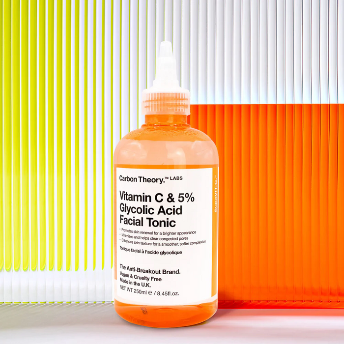 Carbon Theory SupaVIT-C Vitamin C & 5% Glycolic Acid Facial Toner 250ml