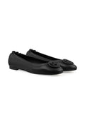 cera flat shoes in black by buttonscarves