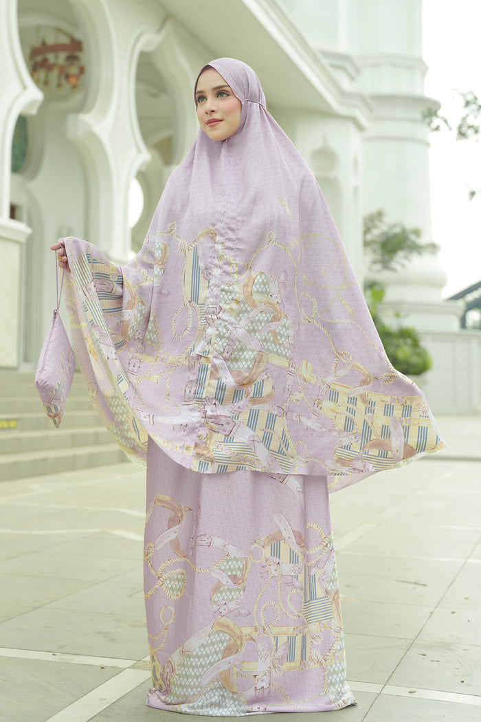 Chain 2 La Bella Prayer Robe - Muted Pink