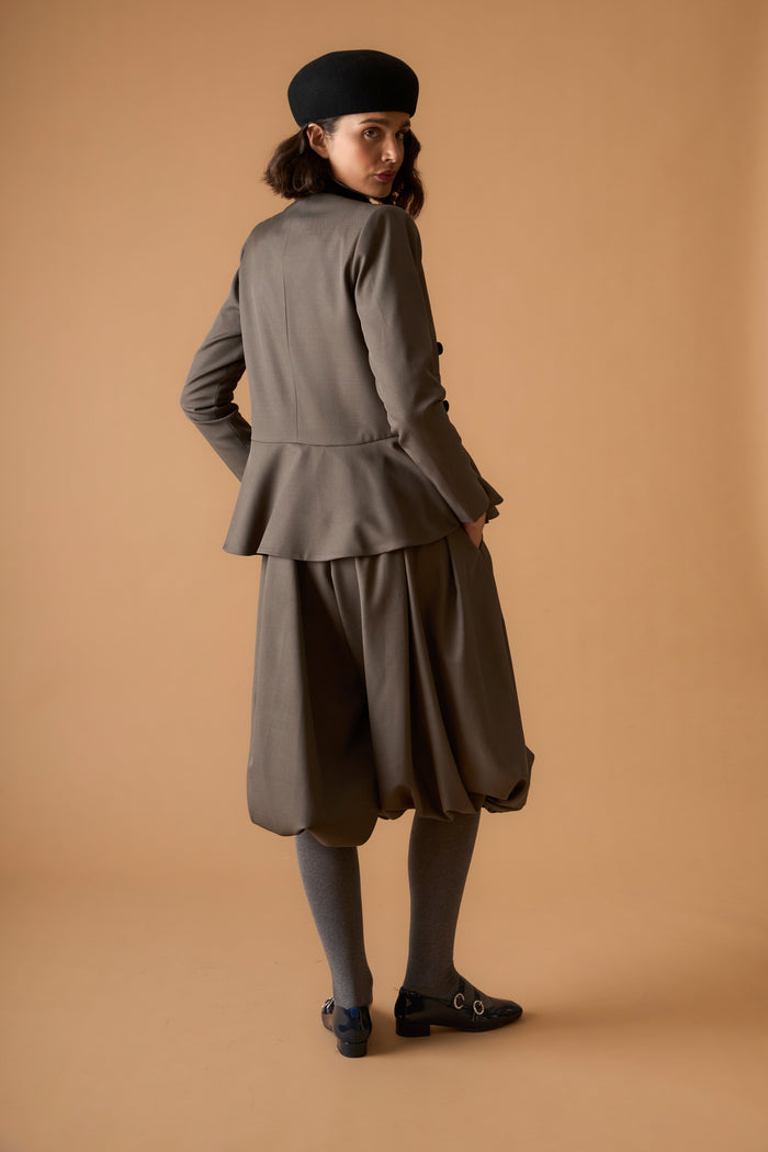 CHAQUETA ASHERMARRÓN