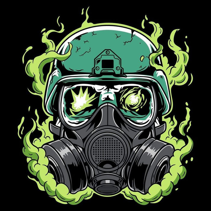 Grunt Style Chemical Warfare T-Shirt - Black artwork
