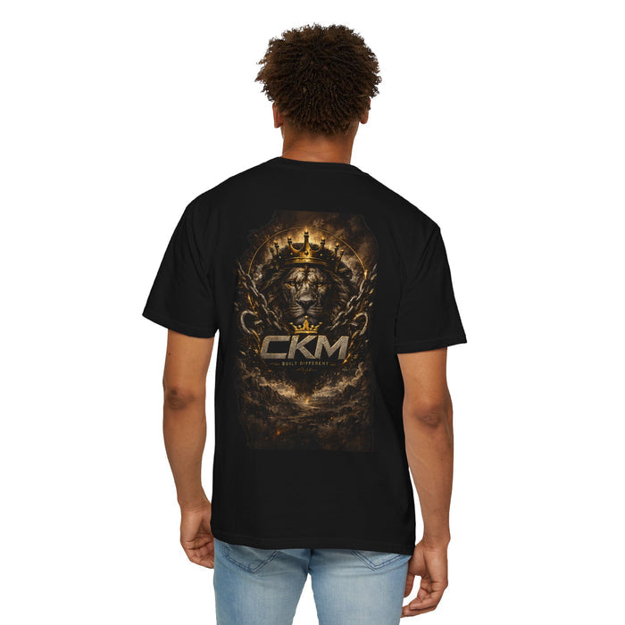 CKM Crown Dynamic T‑Shirt — King Lion Back Print