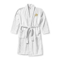 CKM Crown Embroidered Terry Shawl Robe