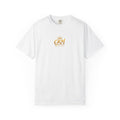 CKM Crown Graphic T‑Shirt — Castle Scenery Back Print