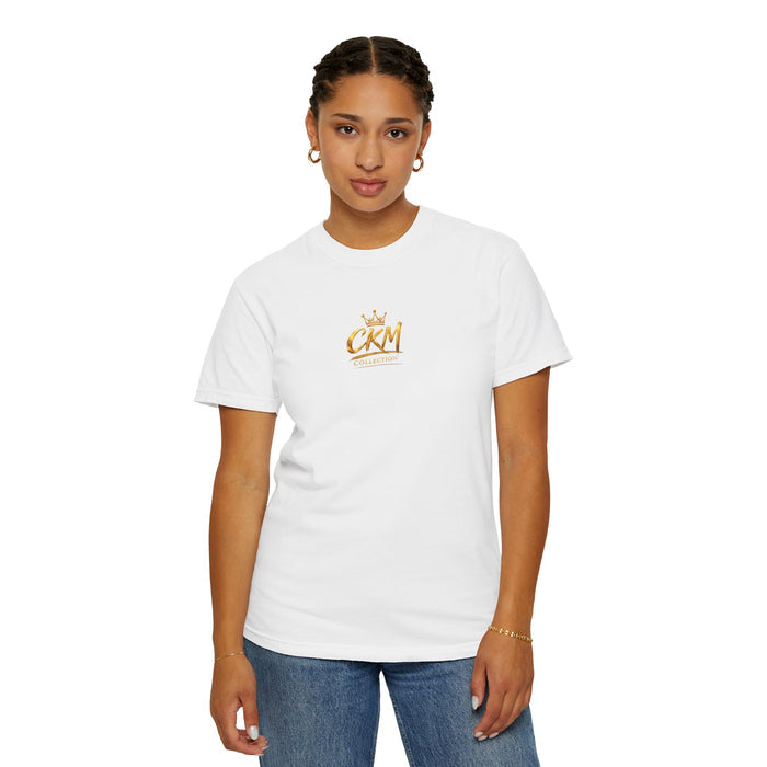 CKM Crown Graphic T‑Shirt — King Emblem Back Print