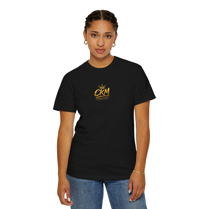CKM Crown Graphic T‑Shirt — King Emblem Back Print