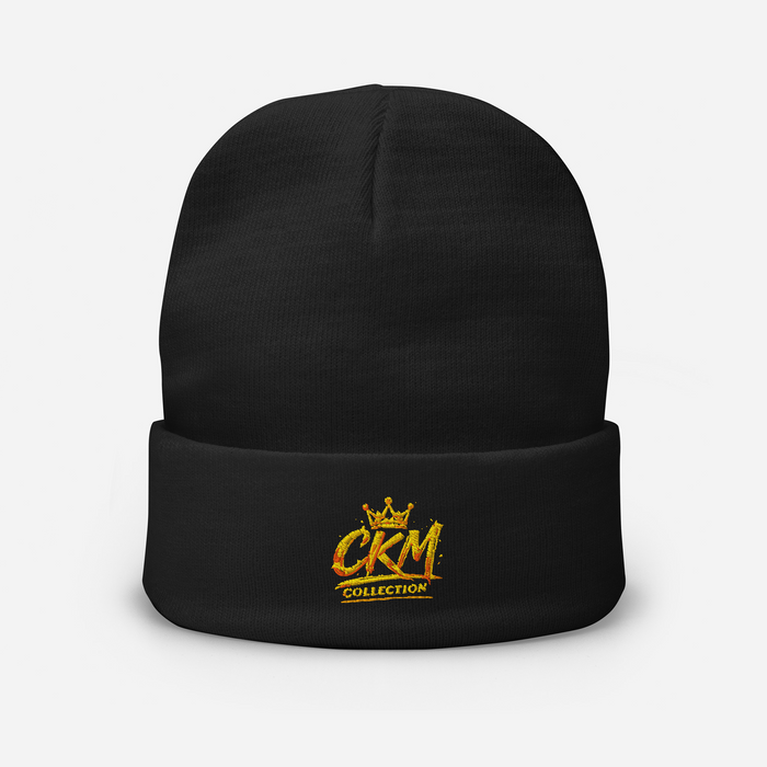 CKM Crown Logo Embroidered Beanie