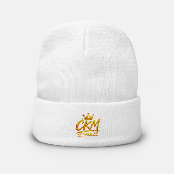 CKM Crown Logo Embroidered Beanie