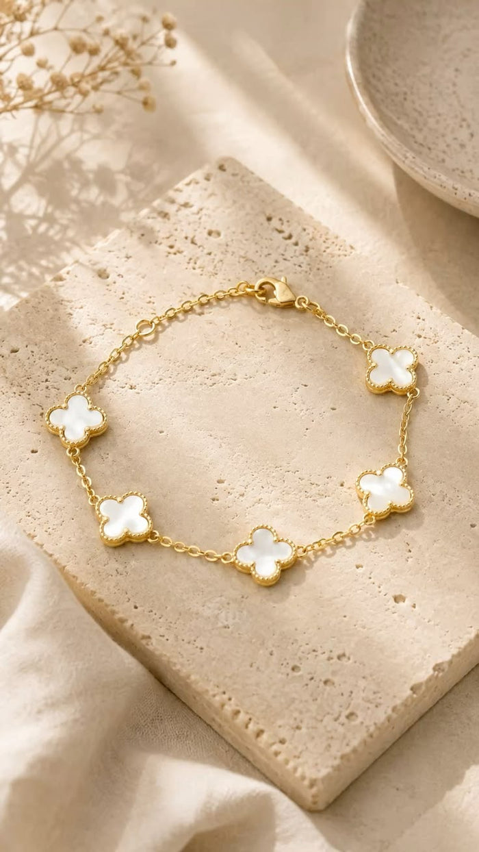 Clover Charm Bracelet