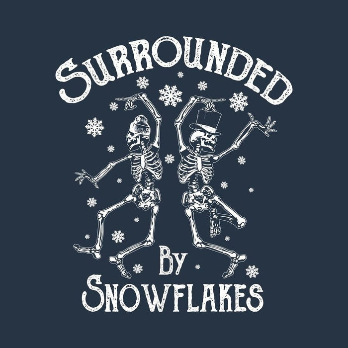 Club Exclusive - Surrounded By Snowflakes Hoodie - Navy