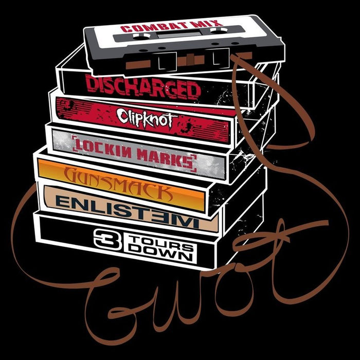 Grunt Style Combat Mix T-Shirt - Black artwork
