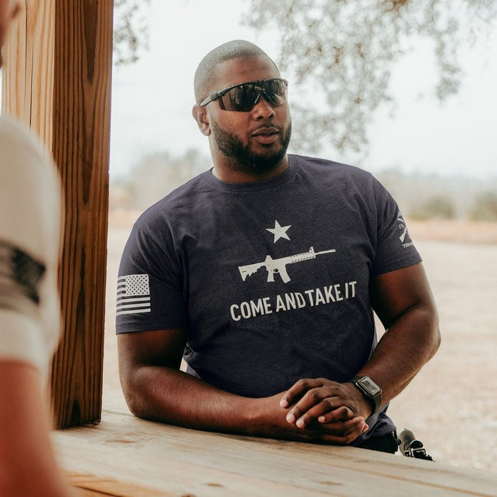 Grunt Style Come And Take It T-Shirt - Charcoal T-Shirt