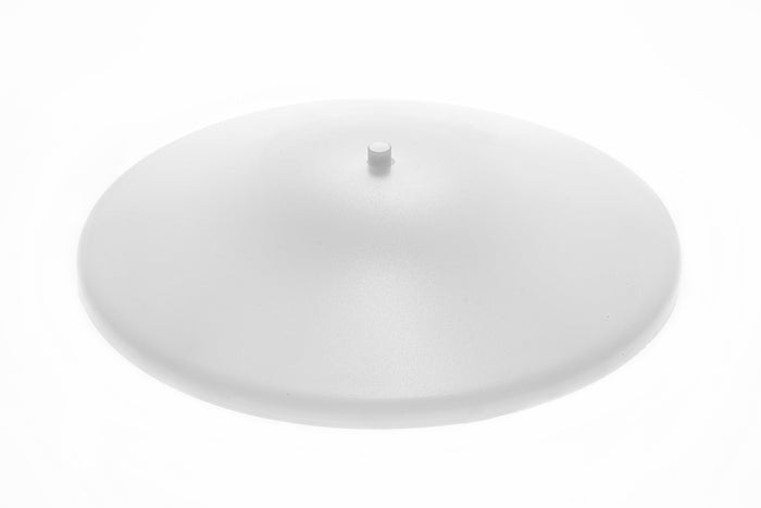 White Low Profile LED Ceiling Light with Switch - Top View | United RV Parts