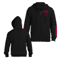 Controlled Violence Full-Zip Hoodie - Black