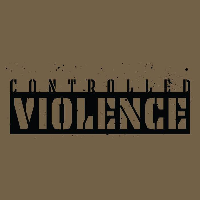 Controlled Violence T-Shirt - Combat Green