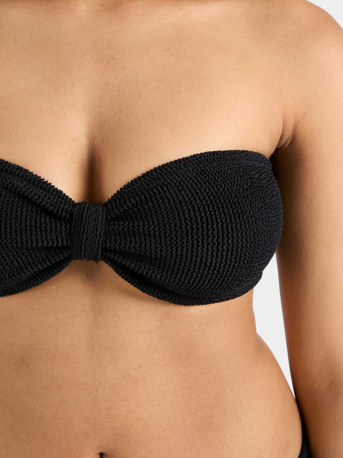 Coverage Jean Bikini - Black