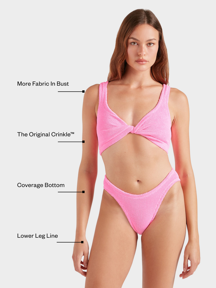 Coverage Juno Bikini - Bubblegum