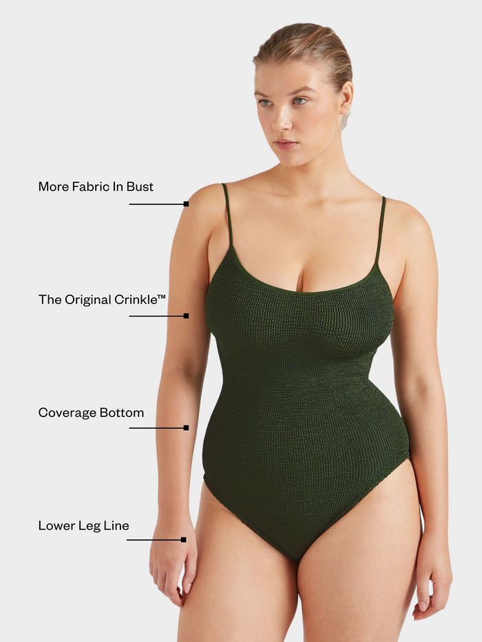 Coverage Pamela Swim - Metallic Khaki