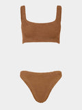 Coverage Xandra Bikini - Metallic Cocoa