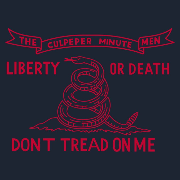 Culpeper Minutemen 1775 Flag Hoodie - Navy