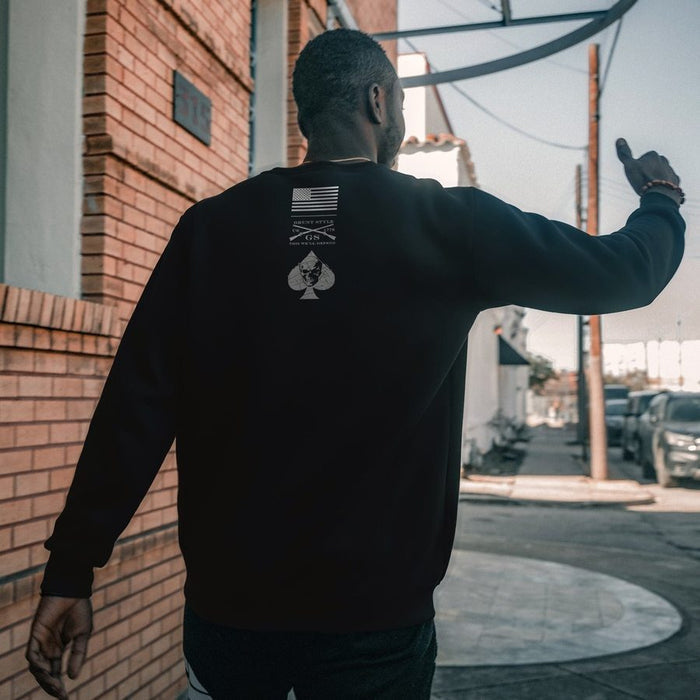Death Dealer Crew Sweatshirt - Black