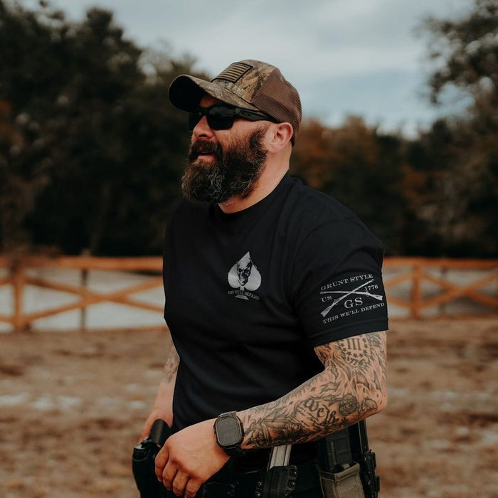 Grunt Style Death Dealer T-Shirt - Black T-Shirt