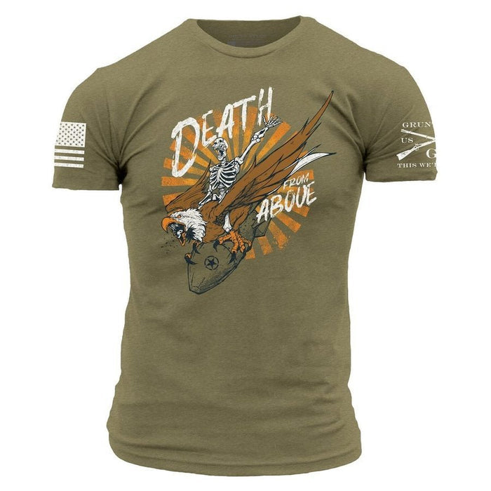 Grunt Style Death From Above 2.0 T-Shirt - Military Green T-Shirt