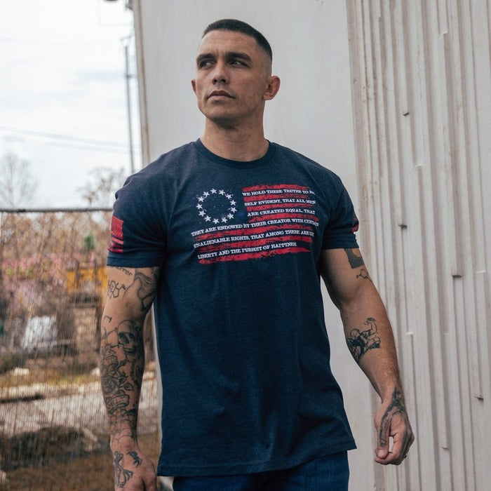 Grunt Style Declaration T-Shirt - Midnight Navy T-Shirt