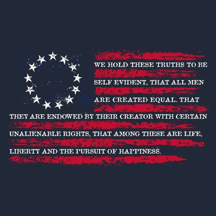 Grunt Style Declaration T-Shirt - Midnight Navy artwork