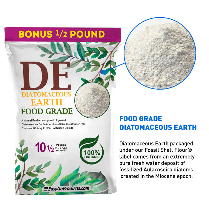 Diatomaceous Earth - DE Fresh Water - 5.5 Pounds